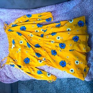 XL short flower romper